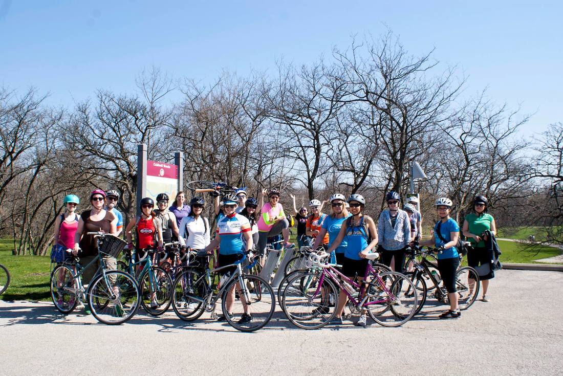 Women Bike Chicago W.T.F. event photo